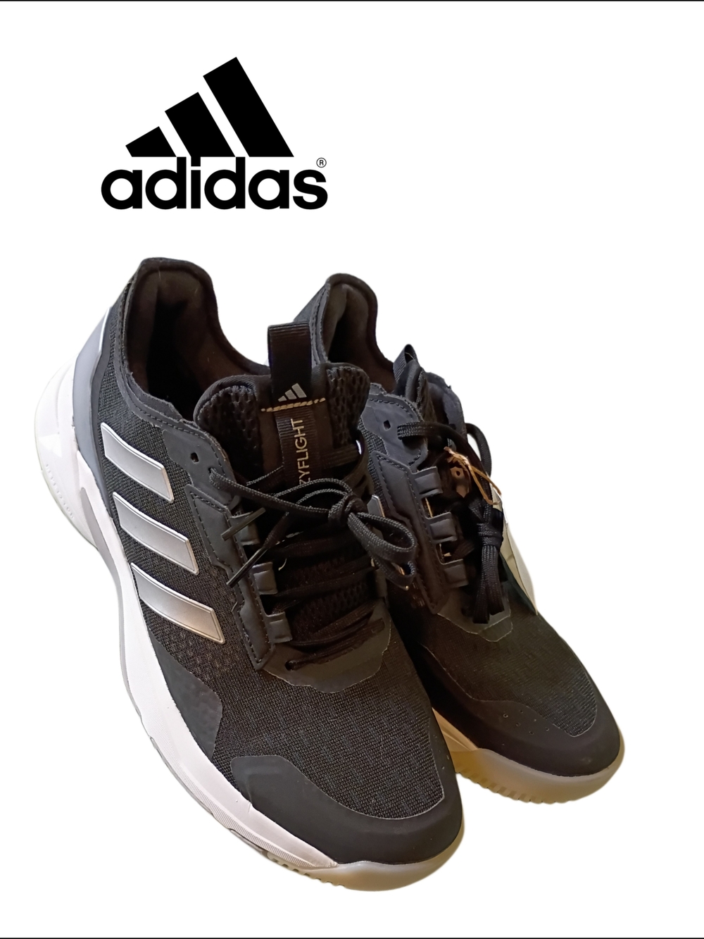 adidas Men’s Crazyflight 6 Indoor Sports Volleyball Black Sneakers